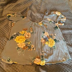 Torrid cold shoulder blouse